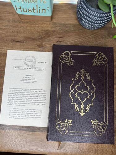 Lorna Doone by R.D. Blackmore (Easton Press, Genuine Leather. - Picture 5 of 7