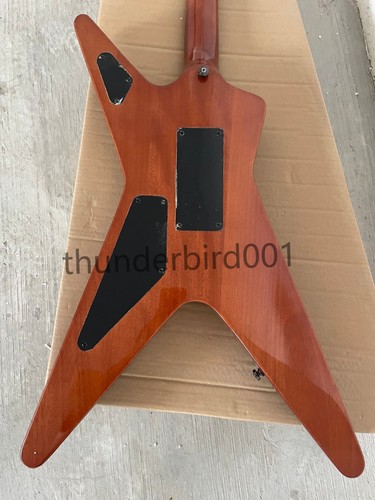 Original-Zubehör-Hersteller WDD Signature Modell E-Gitarre Flame Maple Top Floydrose Vibrato grün - Bild 7 von 8