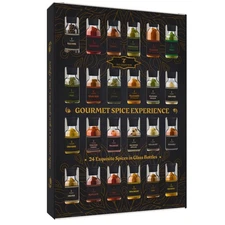 Spice Gift Set -24 Gourmet Spices for Cooking, Grilling, Rubs, Mixed Spice, Herb