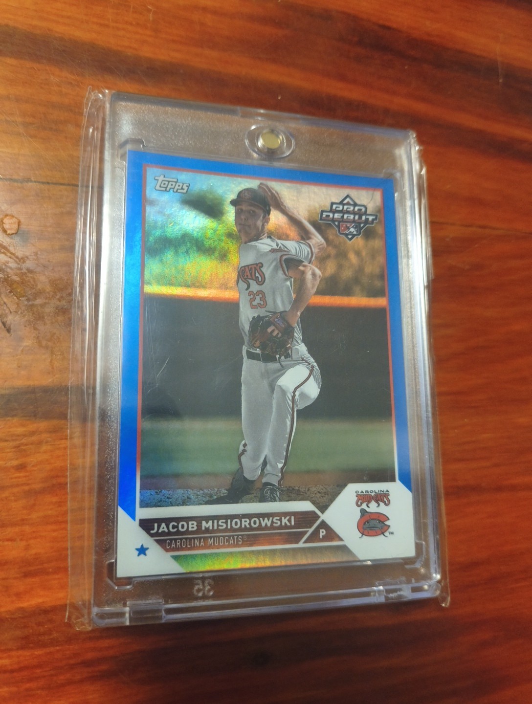 2023 Topps Pro Debut - Jacob Misiorowski #PD-72 Blue Foil /150 (RC)