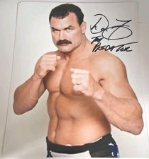 DON FRYE UFC MMA HALL OF FAMER AUTO PHOTO W/  INSCRIPSION COA FREE SHIPPING!