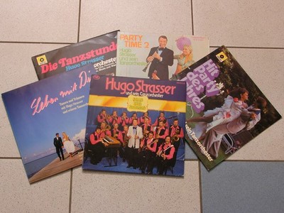 LP Konvolut Hugo Strasser Diverse Tanzplatten   7 LP