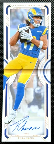 2024/25 Panini National Treasures Puka Nacua Elevated Ink Autographed #9/10 Rare