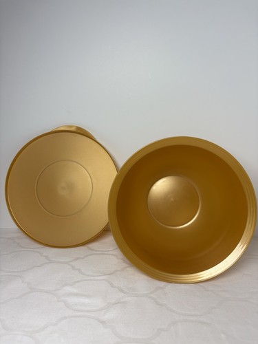 Tupperware Impressions Classic Jeweltone Colors Nesting Set 3 Bowls Lids Nice! - Picture 9 of 15