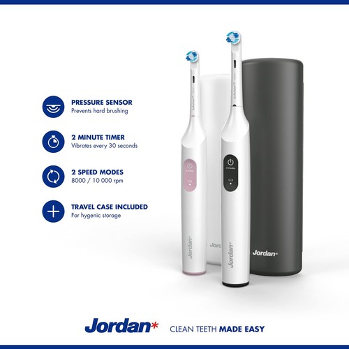 Jordan* ® | Clean Smile Electric Toothbrush for Adults | Rechargeable Toothbr... - Picture 2 of 9