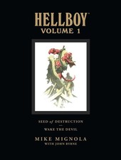 Hellboy Library Edition, Vol. 1: Seed of Destruction and Wake the Devil (v. 1), 