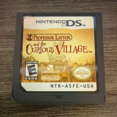 Nintendo Professor Layton and the Curious Village DS Puzzle Mystery E NTSC-U/C
