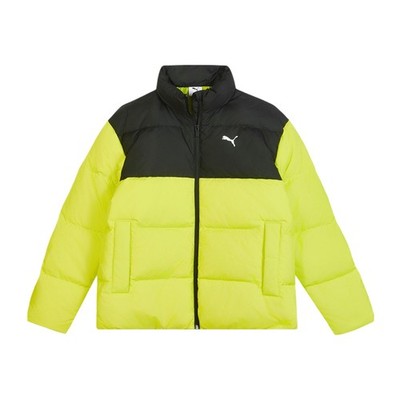 PUMA Ess+ Fw25 Down Jacket Series Duck Down Letter Warm Windproof Stand Collar