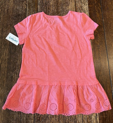 2 Carter’s Girls T-shirts | Pink, Blue | Size 8 | NWT (sold as a bundle) - Picture 3 of 9