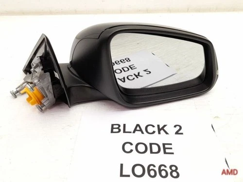 2014 BMW 320i 328i F30 Right Passenger Sideview Mirror Manual Folding Black2