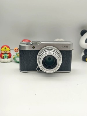 Fujifilm X Series X-A10 16.3MP Mirrorless Digital Camera w/ 35mm f/1.6 MF Lens
