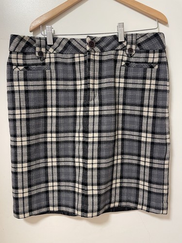Eddie Bauer Wool Blend Skirt Sz 12T - Picture 2 of 4