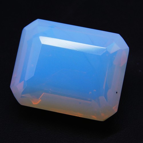 28,30 kt natürlicher blauer Feueropal strahlender Schliff Welo loser Edelstein - Bild 7 von 9