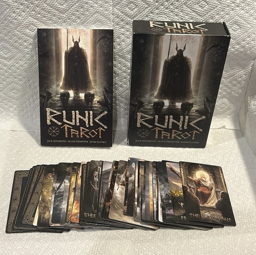 Juego de cartas y libros del tarot rúnico de Jack Sephirot 🔥