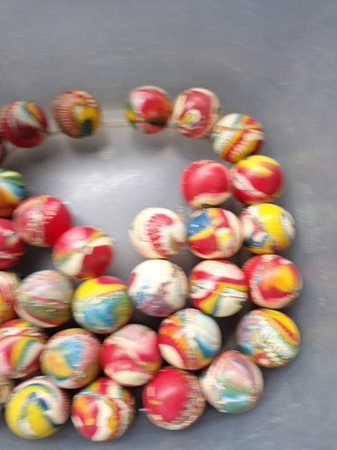 Lote De 25 Super Bolas De Colección Goma Rebote Años 70 - Imagen 6 de 9