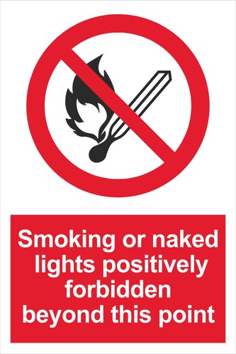 NO FUMAR - SEÑALES DE PROHIBICIÓN - LETRERO METÁLICO - A4 A3 - VARIOS DISEÑOS - Imagen 13 de 39