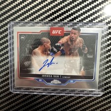 2024 Topps Chrome UFC Joshua Van RC Rookie AUTO