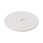 LDR 501 4300 4-1/2-Inch Flat Sink Stopper Fits all Design Suction Seal