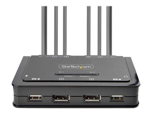 StarTech.com C2-DD46-UA2-CBL-KVM Tastatur/Video/Maus (KVM)-Switch Schwarz - Photo 5/6