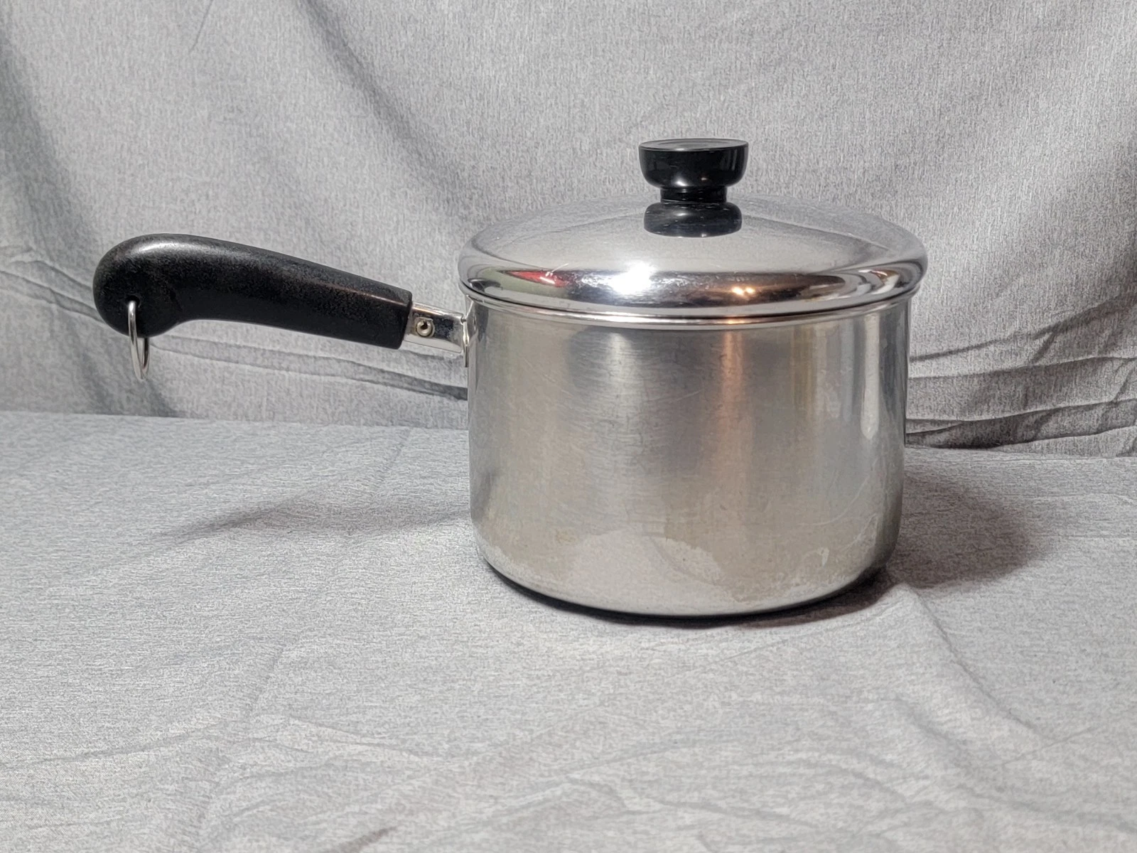 REVERE Ware 3 Qt Pot Sauce Pan Stainless Steel With Lid