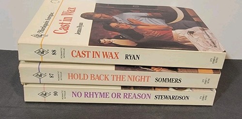 Lot Of 3 Vintage Romance Harlequin Intrigue American Paperback Books Mixed Lot - Picture 3 of 6