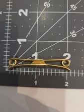 Swank The Whooper Collar Bar Clip Vintage Men Shirt Accessory