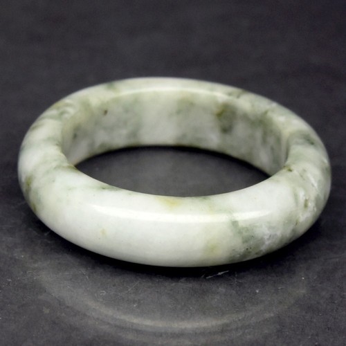 💎 18.66ct Natural Green Jade - Untreated Myanmar Gem Ring Size 7.75