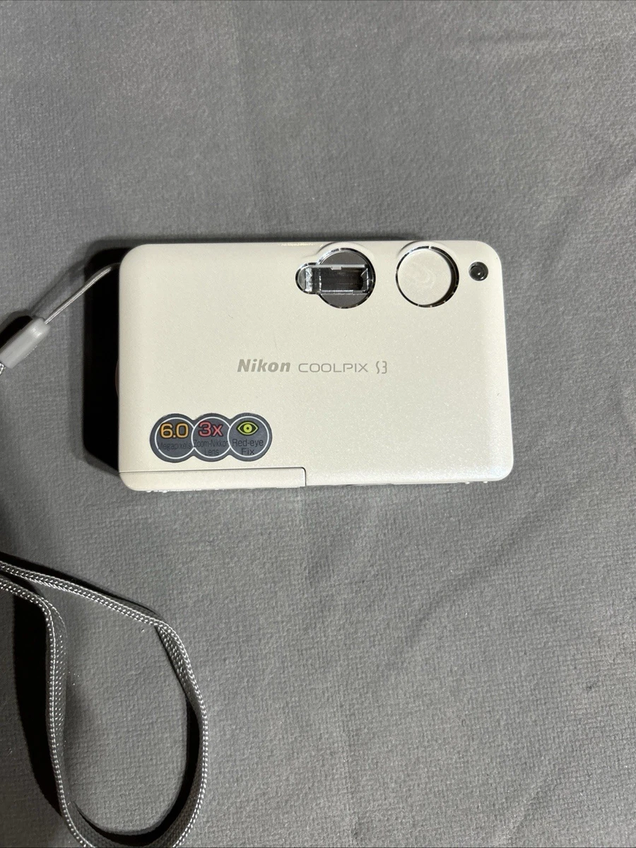 Nikon COOLPIX S3 ホワイト 超薄型 オールドコンデジ CCD Nikon COOLPIX S3 Digital Cameras for Sale | Shop New & Used
