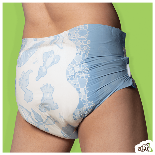 ABUniverse ABU DinoRawrZ Diapers (Pack of 10 or Case of 40) ABDL - Picture 21 of 21