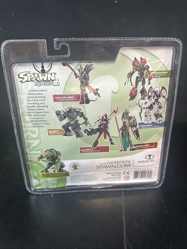 2004 Spawn Reborn Series 2 The Raven Knight McFarlane Toys Image Comics Figur - Bild 5 von 5