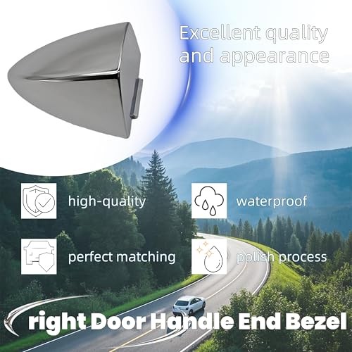 Car Front, back, left, right Door Handle End Bezel 1pcs Front Right Door - Picture 4 of 7