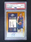 1/15≈1/1 2020-21 Panini Contenders Optic Nikola Jokic Season Auto Orange PSA 8
