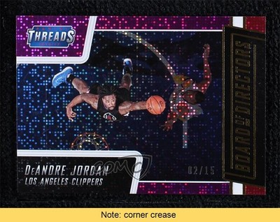 2016 Panini Threads Century Proof Purple Dazzle 2/15 DeAndre Jordan #4 READ 4at