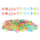 300 Pcs Luminous Stone Fish Tank Artificial Marine Animal Aquarium Ornament
