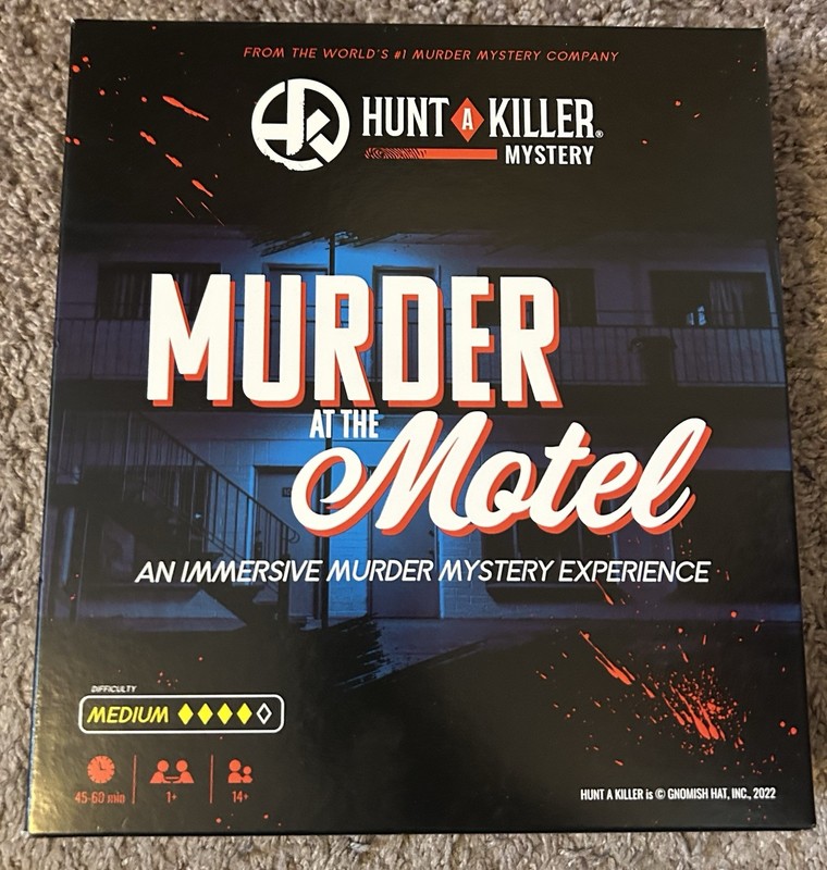 Hunt A Killer Murder at The Motel Mystery Game