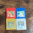 New ListingPokémon Gold, Silver, Red, and Blue Nintendo Game Boy Color Cartridges BUNDLE