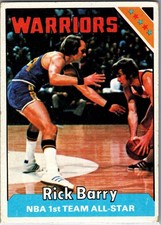 1975-76 Topps - Rick Barry #100 