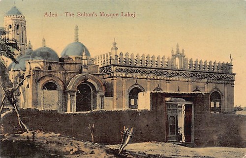 Yemen - LAHIJ Lahej - The Sultan's Mosque - Publ. Turkish Shop - I. Benghiat & S - Afbeelding 1 van 2