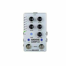 Mooer Audio Groove Loop X2 Stereo Looper & Drum Machine Effects Pedal