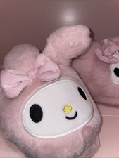 Hello Kitty MY MELODY Pink Women s Step-In Clog Slippers Size 9/10 NWT 9