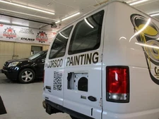 Used Right Rear Cargo Door Assembly Back fits: 2014 Ford E250 VAN w/window R. w/