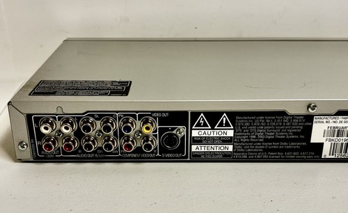 Pioneer SACD, M3,DVD-Audio, Super Audio CD DV-588A-S DVD Player With Remote - Bild 9 von 12