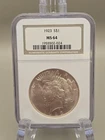 1923 Peace Silver Dollar $1 - NGC MS64