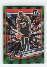 2023-24 Donruss #35 Kevin Durant Green Laser Holo