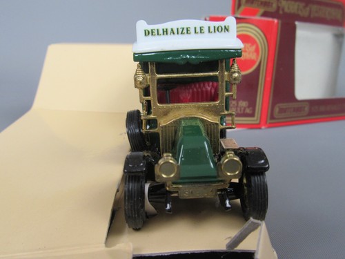 C977 Matchbox Y-25 Renault Art Ag 1910 Delhaize Transporter IN Schachtel Vintage - Bild 3 von 15