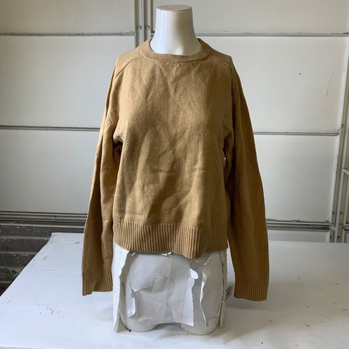 BANANA REPUBLIC perfekt weicher Rundhalspullover Damen Gr. M camel - Bild 1 von 6