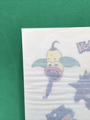 Merlin Pokemon 2000 tatuajes con revestimiento #6 Blastoise - Gengar - Weepinbell - Imagen 2 de 5