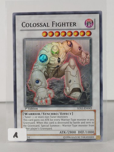 Colossal Fighter - Starter Deck 5D's - 5DS1 EN043 - Super Rare - 1st Ed. - A - Picture 2 of 5