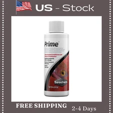 SEACHEM PRIME DECHLORINATOR AMMONIA NITRATE REMOVER AQUARIUM WATER FISH TANK