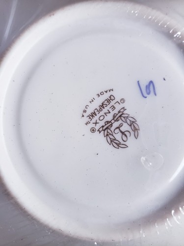 Lenox Chesapeake anni '80 20 pezzi - servizio porcellana USA (NUOVO CON SCATOLA, VECCHIO MAGAZZINO) - Foto 7 di 9